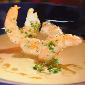 Platillos con productos del mar